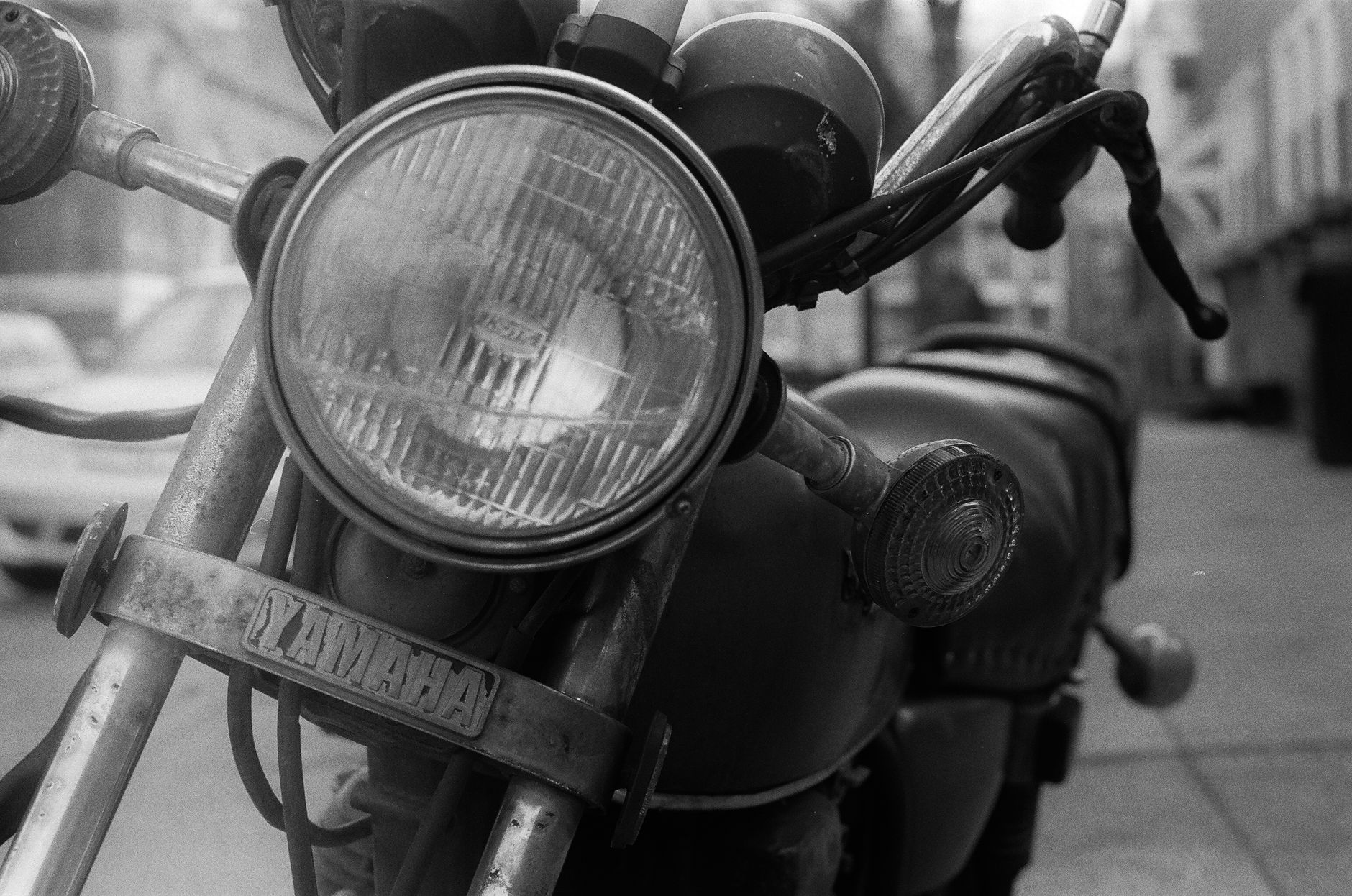 1970 Yamaha XS1 motorcycle