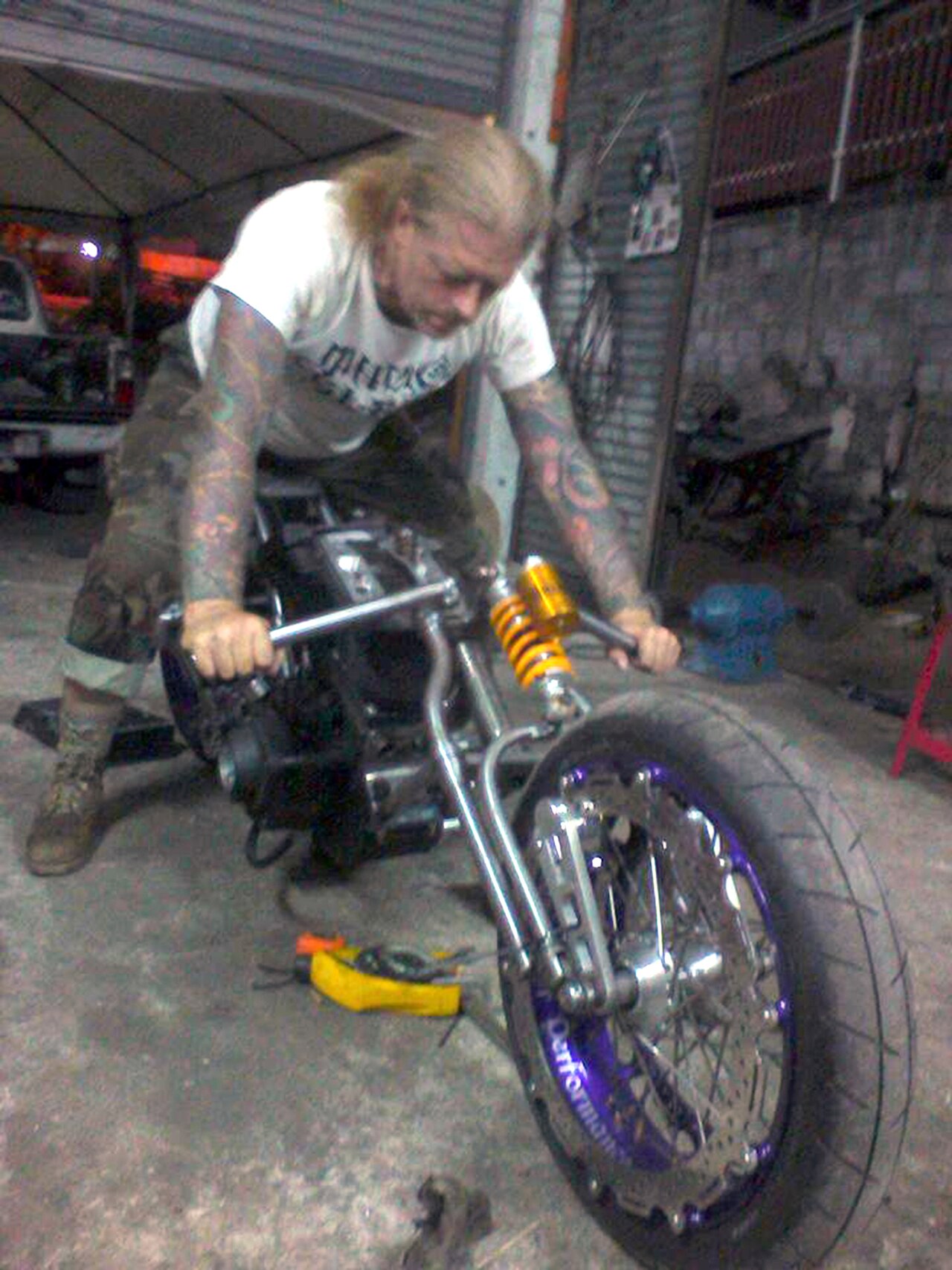 motorcycle workshop custom build