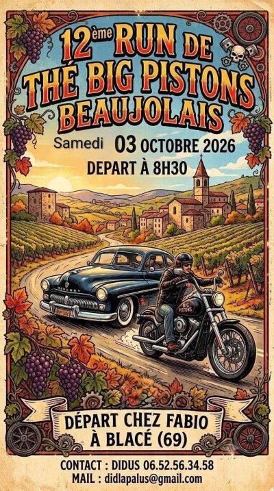 12e Run de The Big Pistons Beaujolais