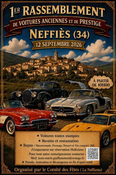 1er Rassemblement automobile ancienne et de prestige