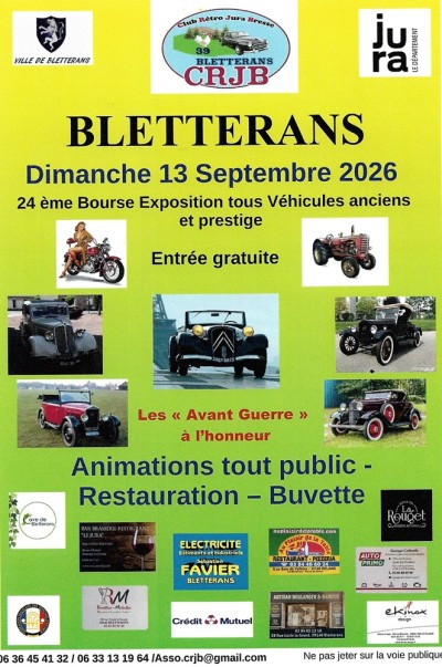 24e Bourse Exposition tous véhicules anciens et prestige