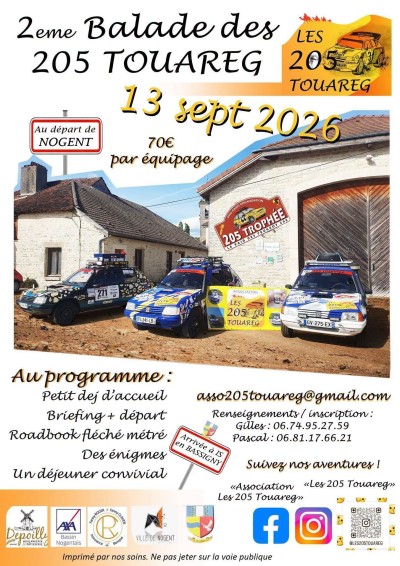 2e Balade des 205 Touareg