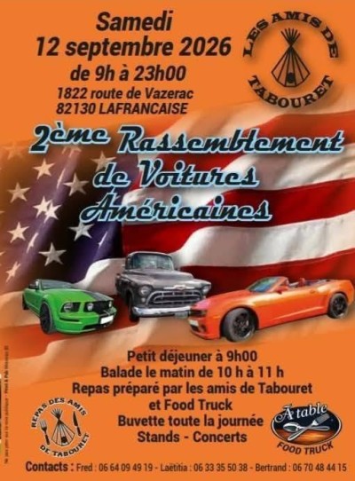 2e Rassemblement de Voitures Américaines
