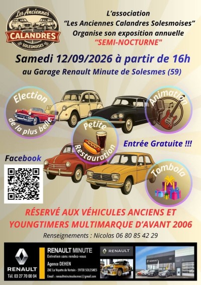 4e Exposition du véhicules anciens et youngtimers