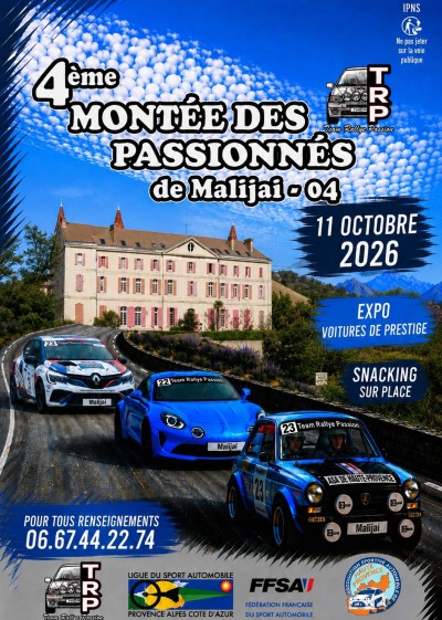 4e montée des passionnés de Malijai