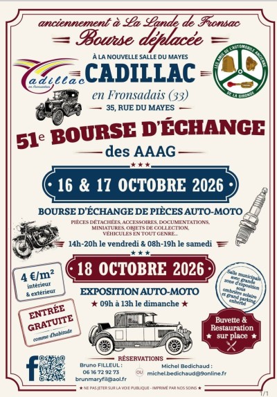 51e Bourse d’échange des AAAG