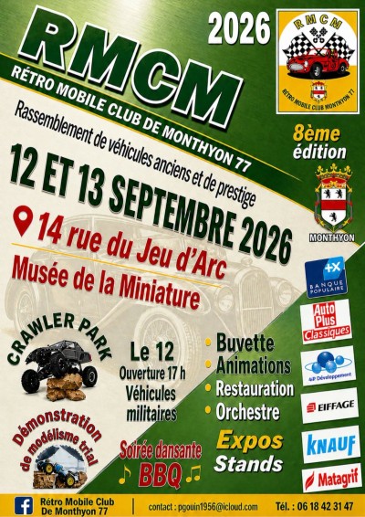 8e Rassemblement de vébhicules anciens et de Prestige