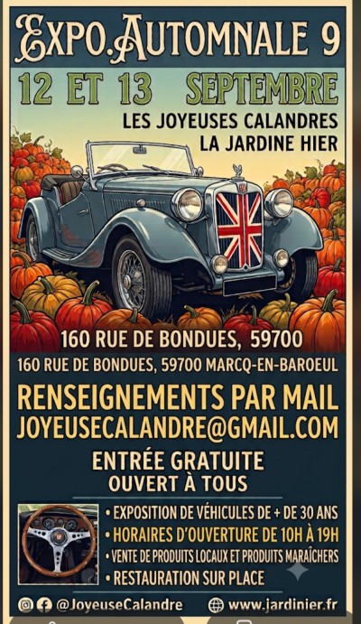 9e Exposition de véhicules de collection de plus de 30 ans
