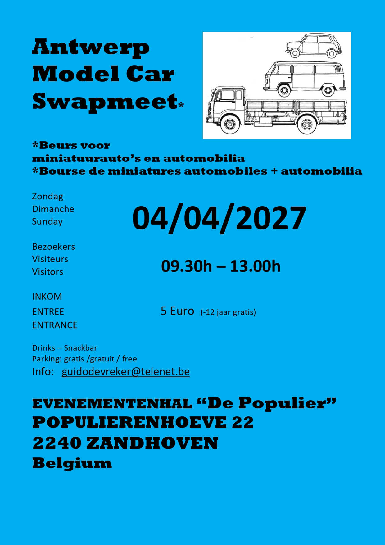 Antwerp Model Car Swapmeet 2027