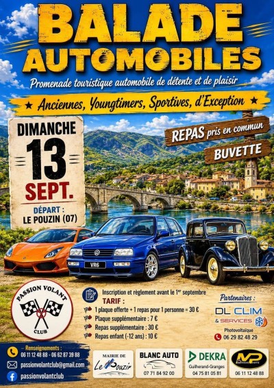 Balade automobiles