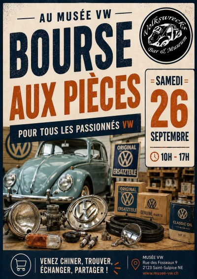 Bourse aux pièces VW