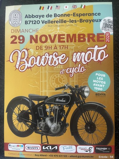 Bourse motos et cyclos