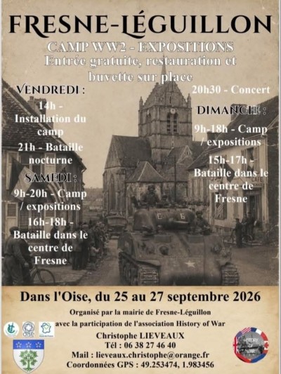 Camp WW2 et expositions