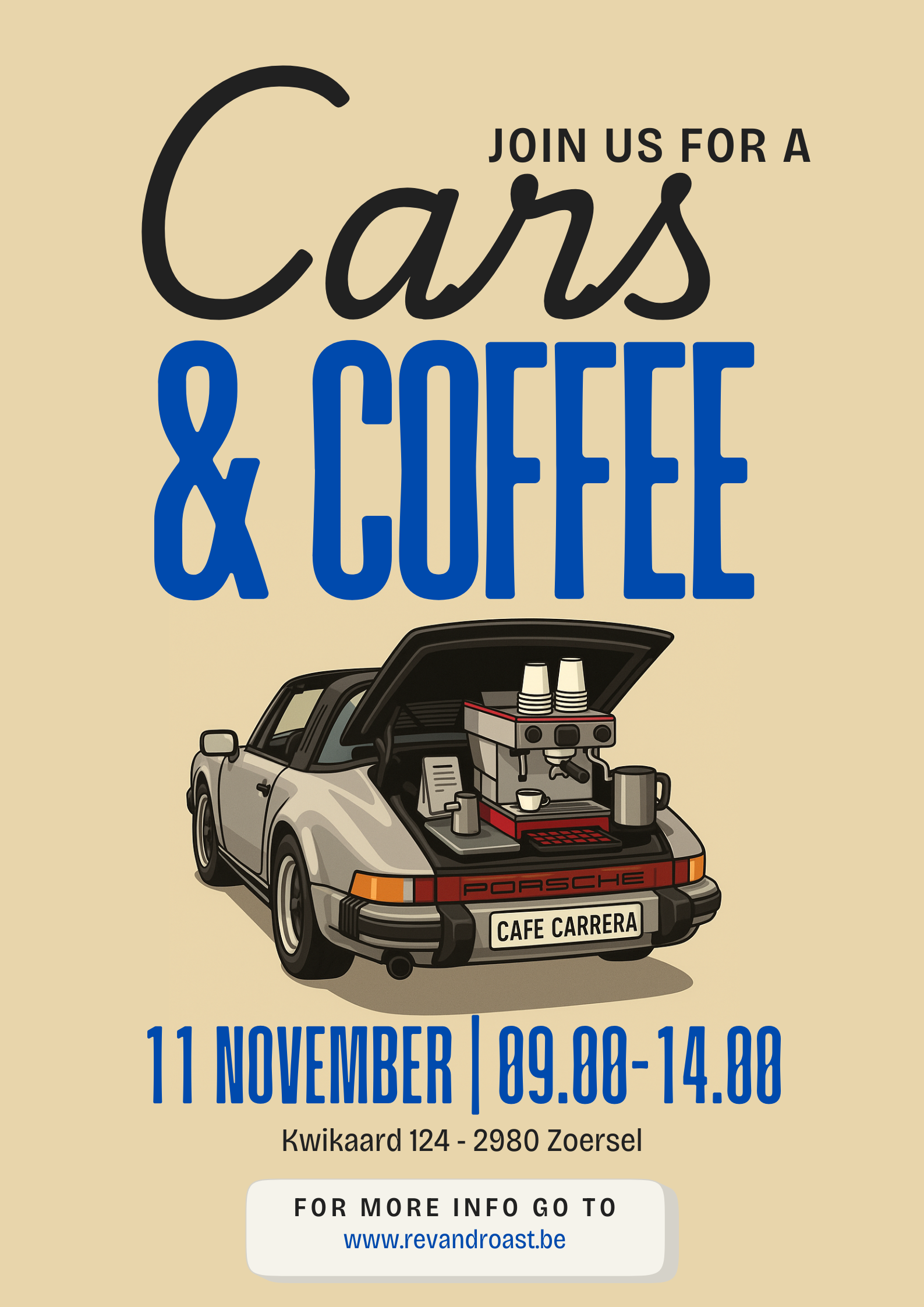 CARS & COFFEE by Cafe Carrera