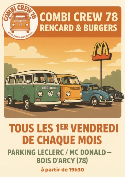Combi Crew 78 - Rencard & Burgers