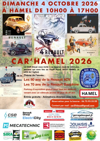 Expo CAR'Hamel2026