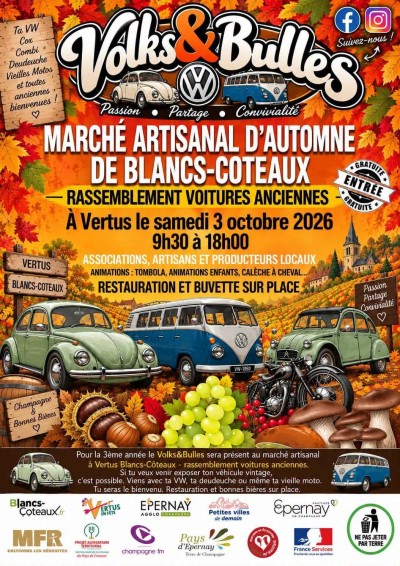 Exposition de voitures anciennes et Marché artisanal
