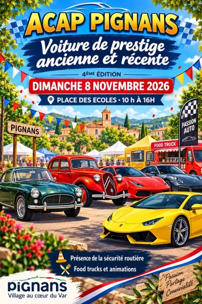 Exposition des voitures de prestige anciennes et récentes