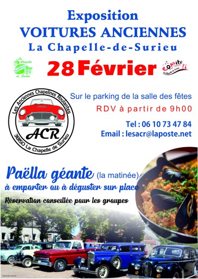 Exposition voitures anciennes et d'exception