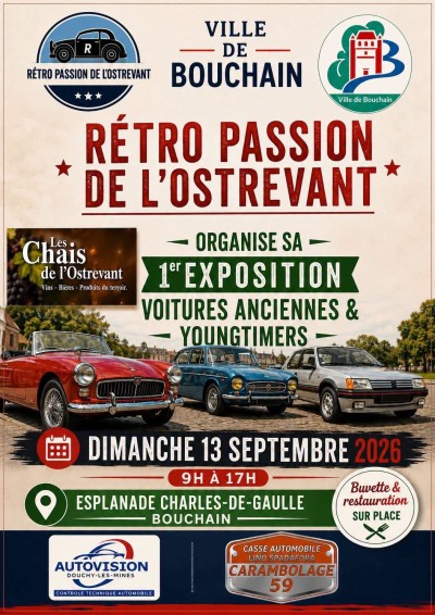 Exposition voitures anciennes et youngtimers & motos