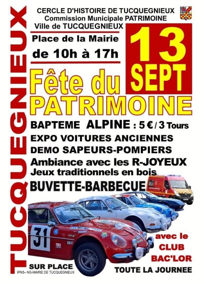 Fête du Patrimoine