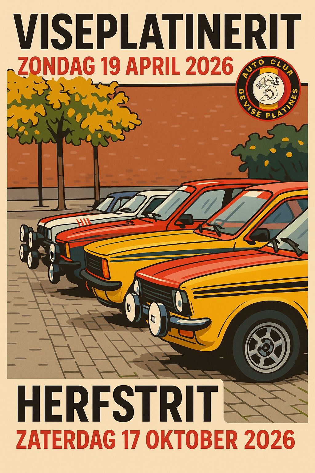 Herfstrit autoclub de vise platines