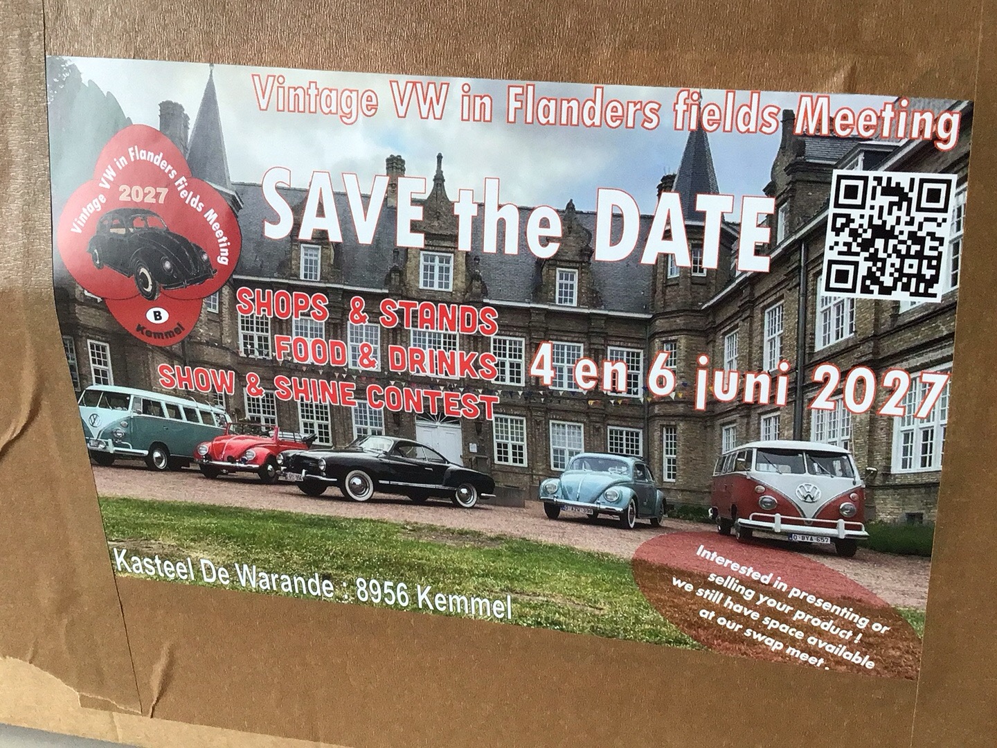 International Strictly Vintage Volkswagen meeting Kemmel Belgium