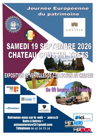 JEP de l'AMRCV au chateau Coussin