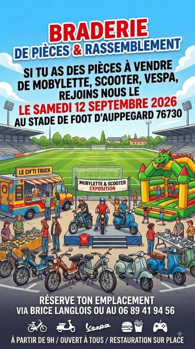 Journée consacrée aux mobylettes et scooters