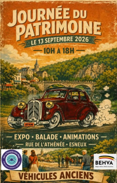 Journée du patrimoine – véhicules anciens