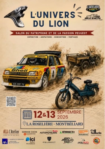 L’Univers du Lion – Salon du Patrimoine et de la Passion Peugeot