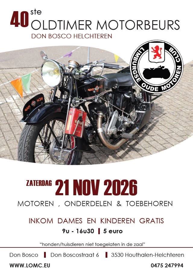 Oldtimer motorbeurs