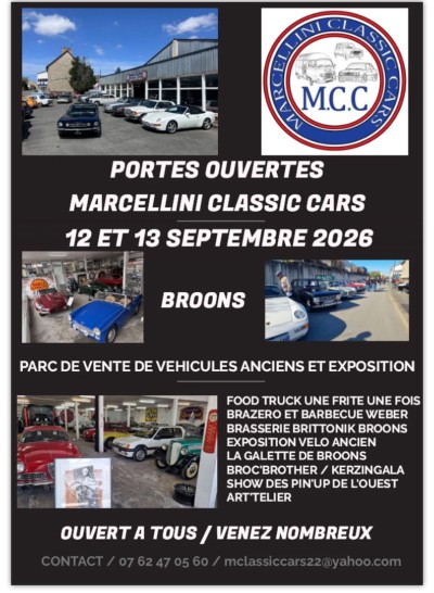 Portes ouvertes Marcellini Classic Cars