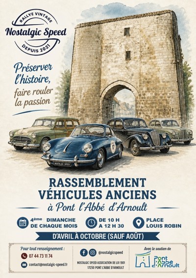 Rassemblement de véhicules anciens