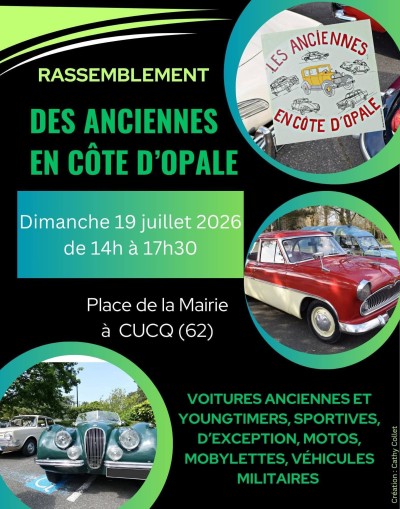 Rassemblement des Anciennes en Cote d'Opale
