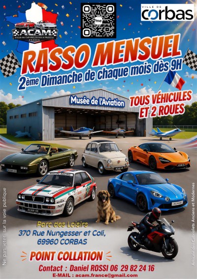 Rassemblement mensuel de l'ACAM