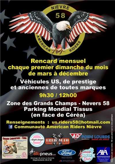 Rassemblement mensuel des American Riders