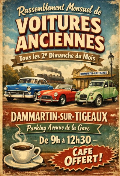 Rassemblement voitures anciennes