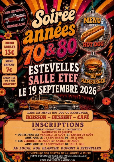 Soirée Années 70 & 80