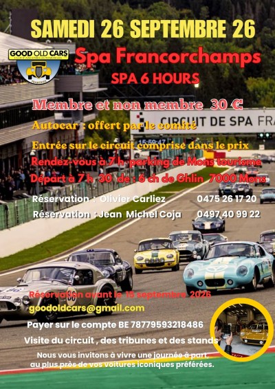 Spa 6 Hours – Spa-Francorchamps