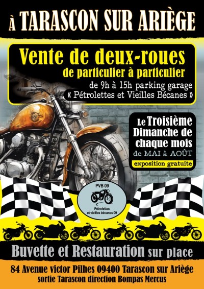 Vente de deux roues de particulier à particulier