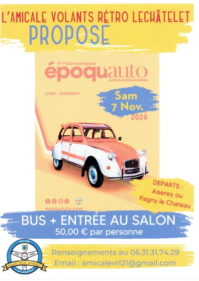 Voyage à Epoqu'Auto