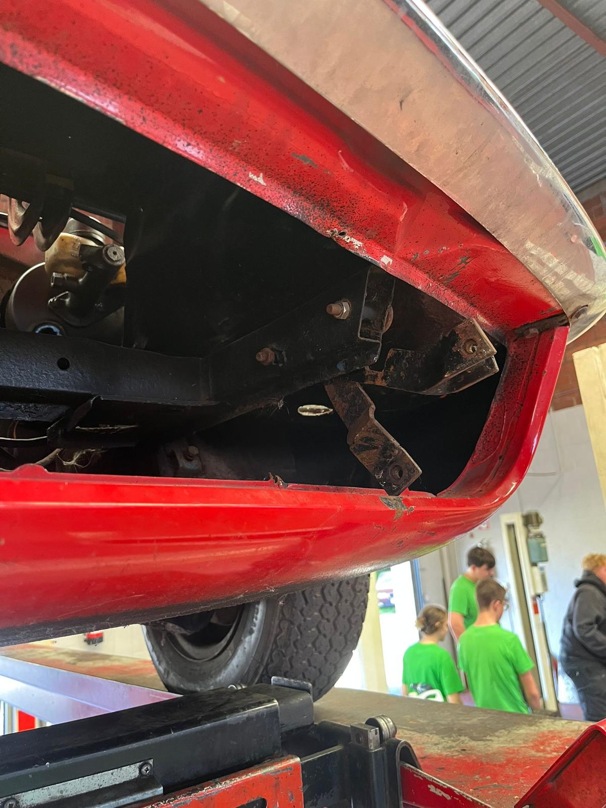 Opel GT von 1969 – Rotes Coupé, Bereit zur Restaurierung, Motor Läuft