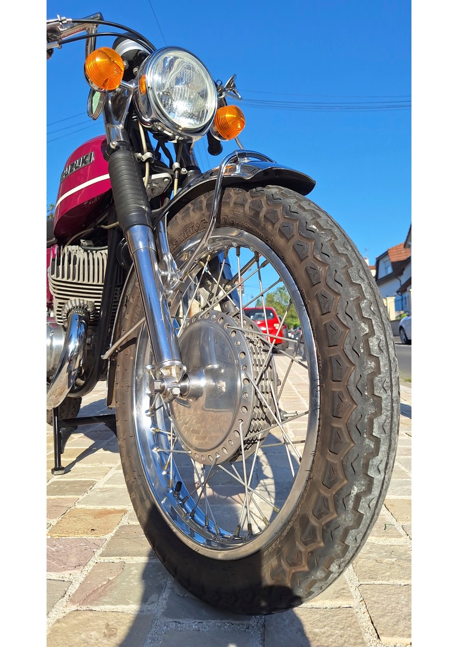 1971 Suzuki T500 R – Gerestaureerd, Matching Numbers, Volledig Dossier