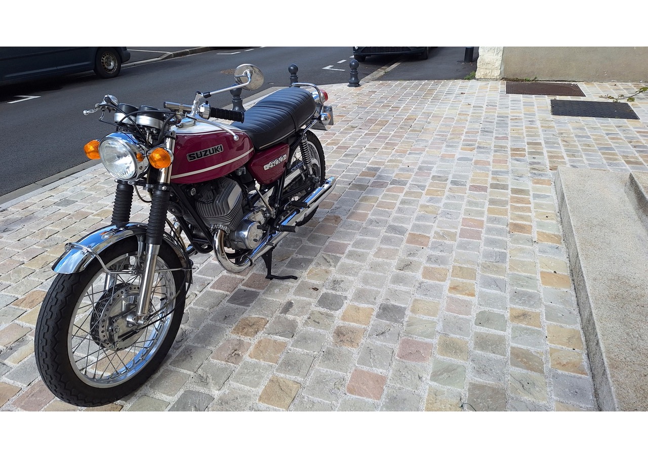 1971 Suzuki T500 R – Gerestaureerd, Matching Numbers, Volledig Dossier