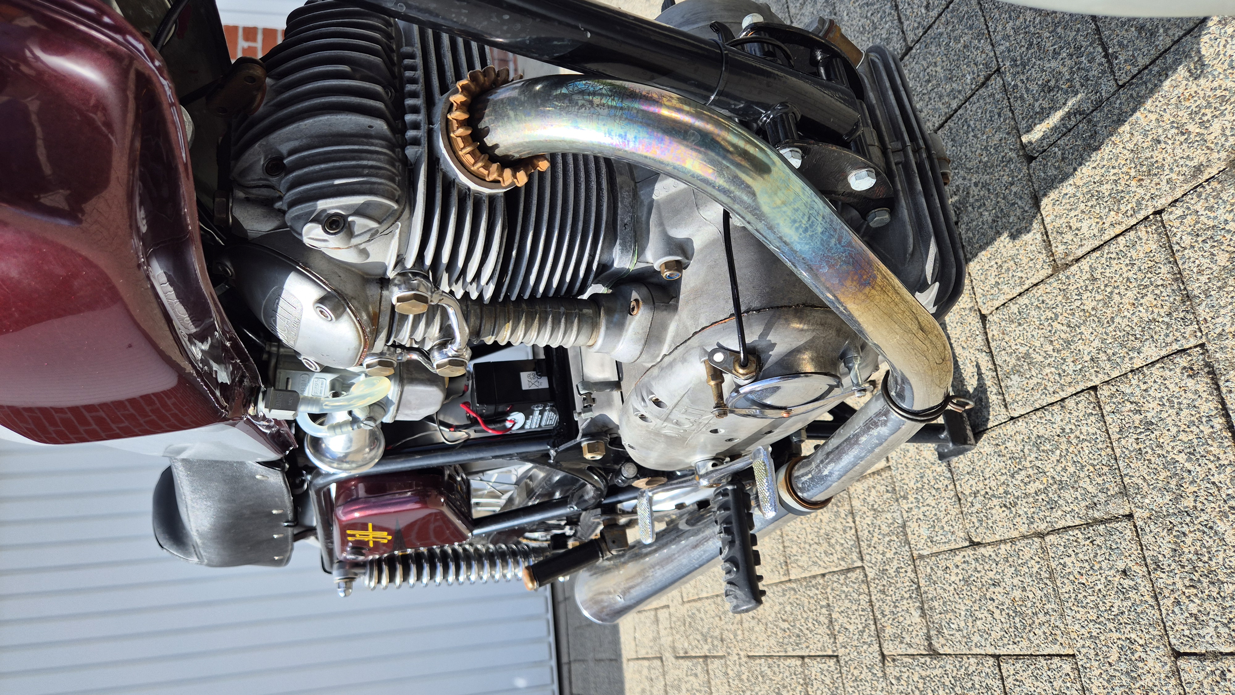 1970 Ducati Mark 3 Wide Case – Pristine example with Borrani rims and Dell'Orto carburettor