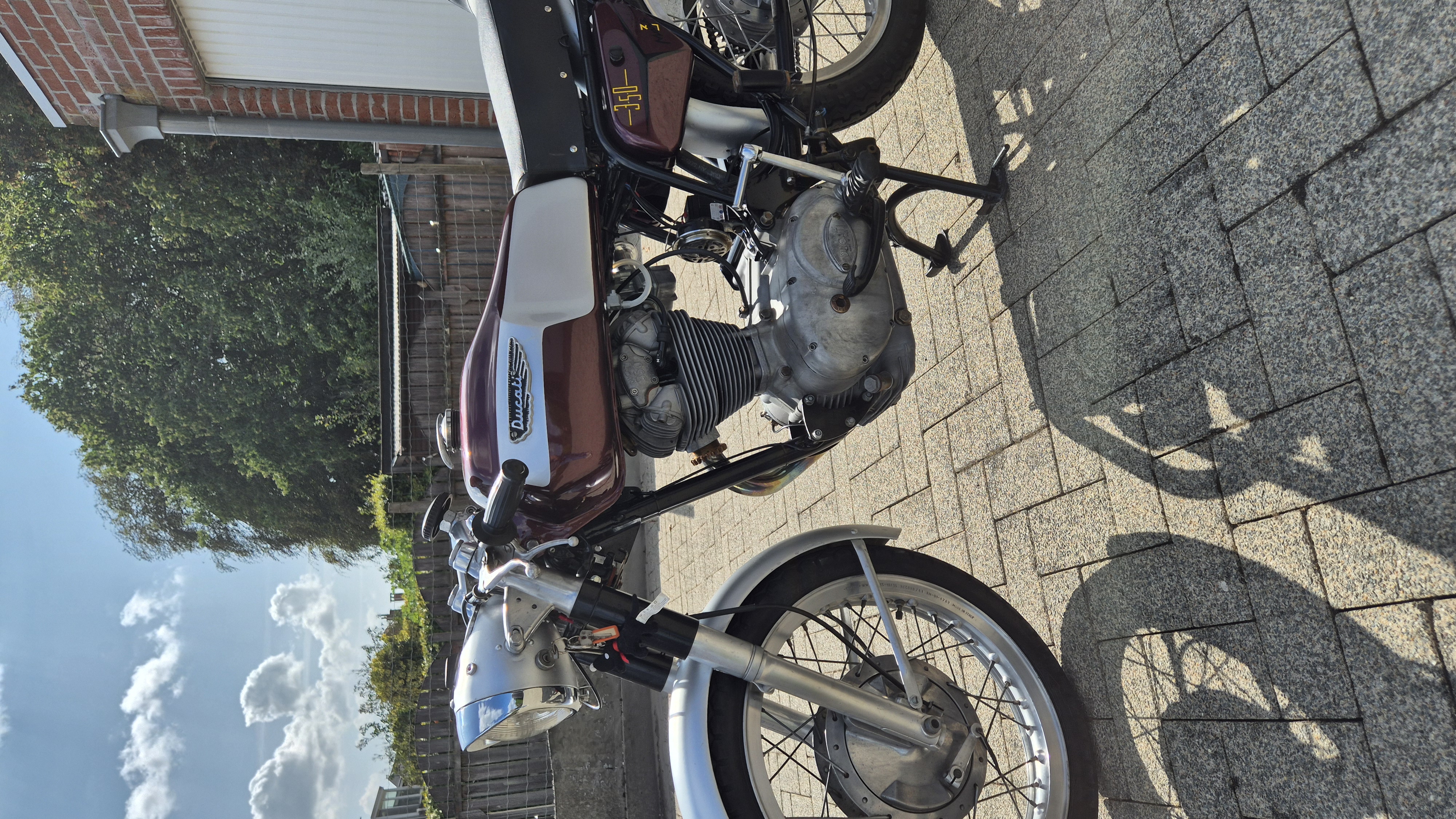 1970 Ducati Mark 3 Wide Case – Pristine example with Borrani rims and Dell'Orto carburettor