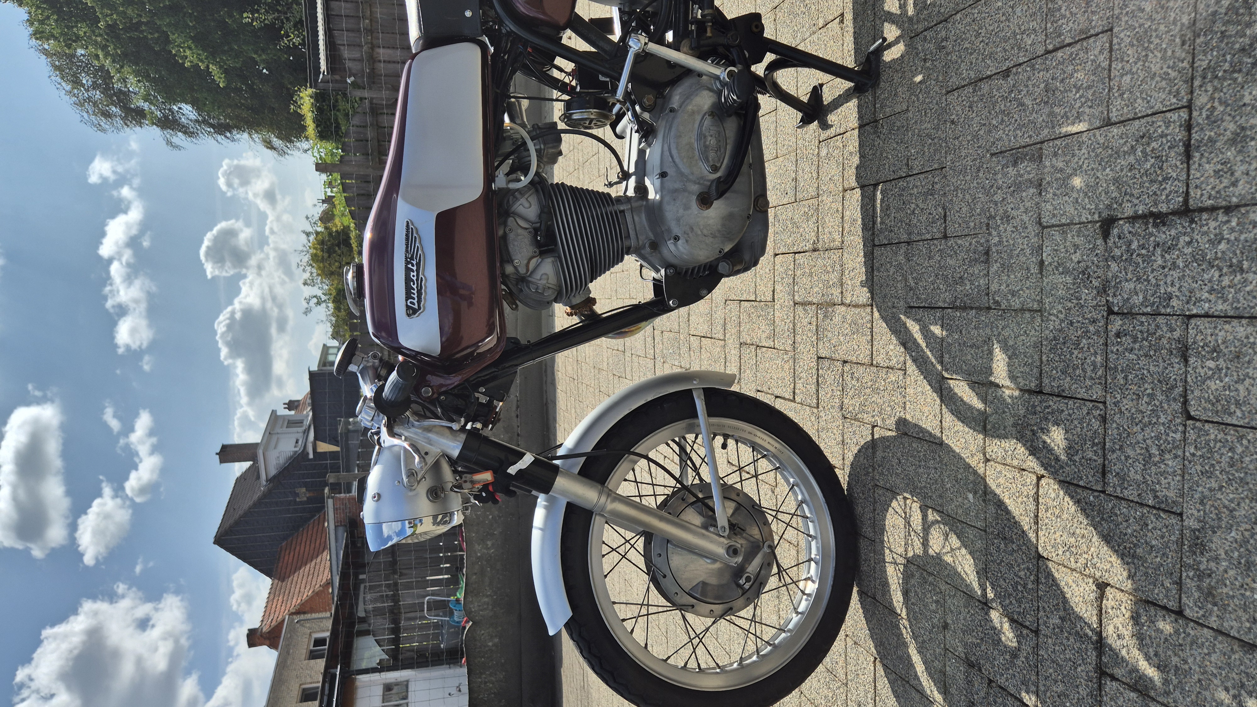 1970 Ducati Mark 3 Wide Case – Pristine example with Borrani rims and Dell'Orto carburettor