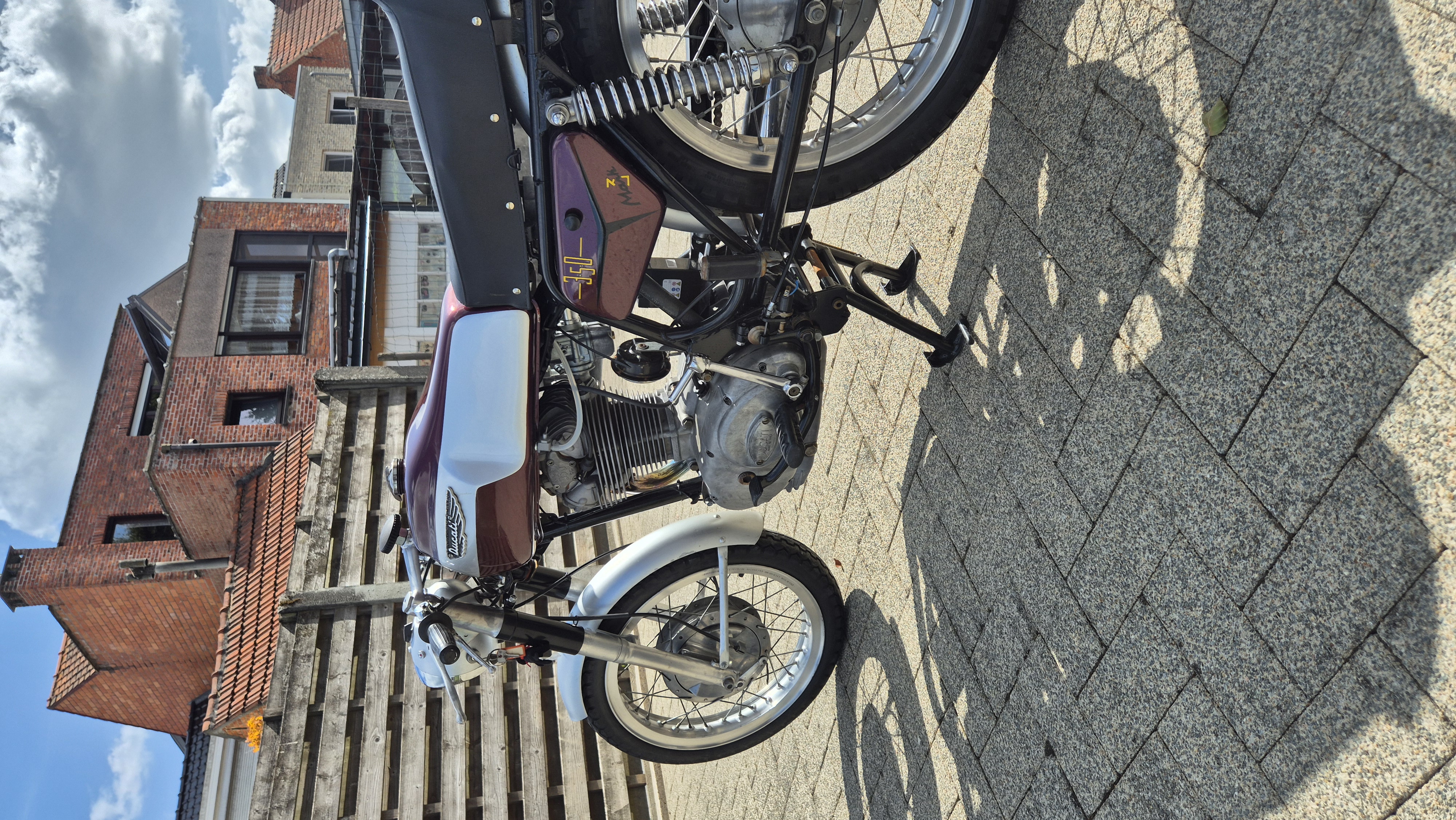 1970 Ducati Mark 3 Wide Case – Pristine example with Borrani rims and Dell'Orto carburettor