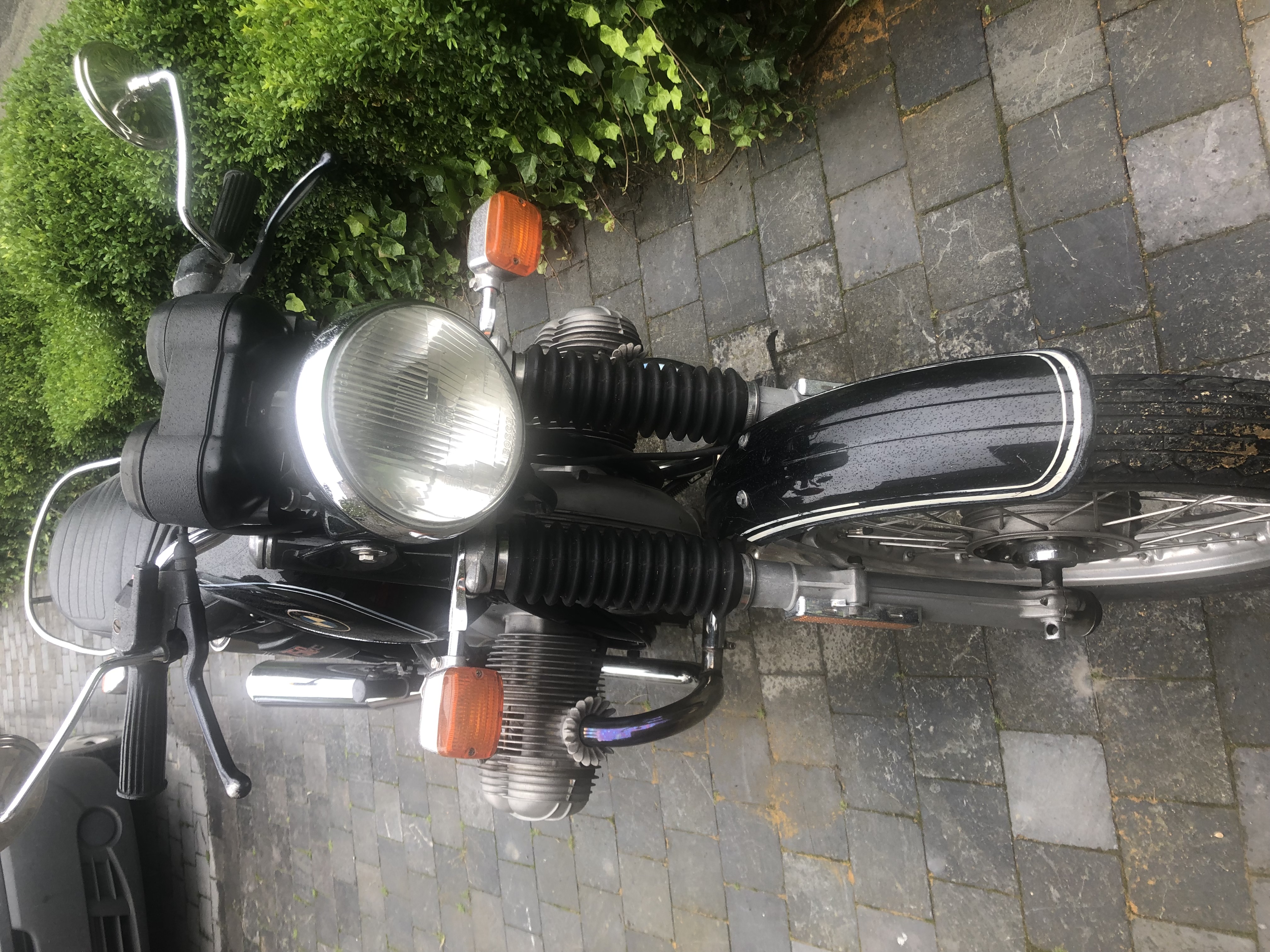 1975 BMW R 75/6 – Original, Well-Maintained Classic in Black with 63,000 km